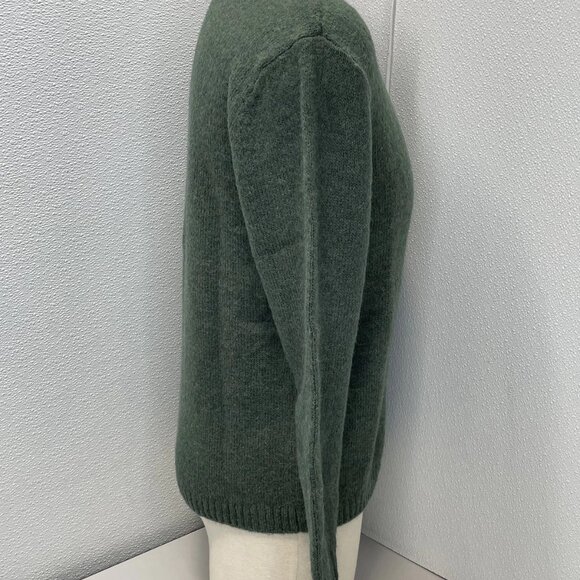 NEW ROARK Men’s Nordsman Wool Sweater Size M Green - Picture 3 of 7